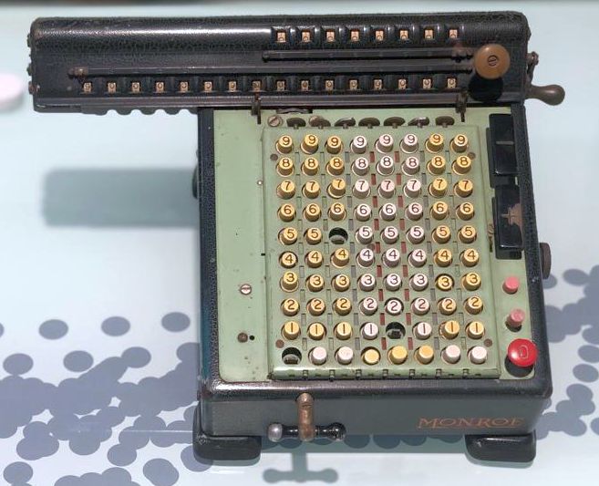 Calculadora Monroe (High Speed Adding Calculator)