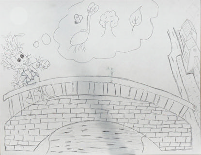 Picture of El niño árbol