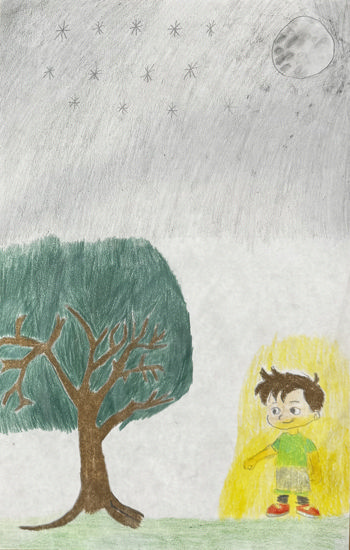 Picture of La nohe y el árbol