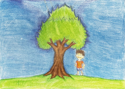 Imagen de El niño y el árbol