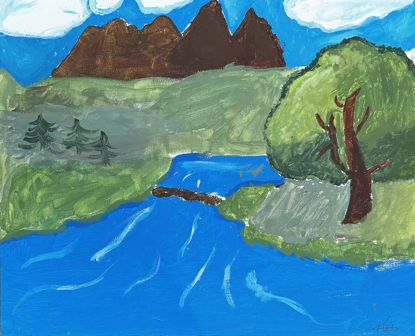 Imagen de El lago de la paz