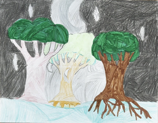 Imagen de El árbol luminante