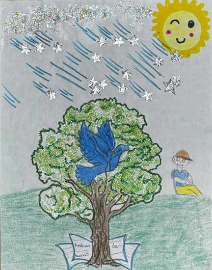 Imagen de El arbol de los sueños mágicos de luz