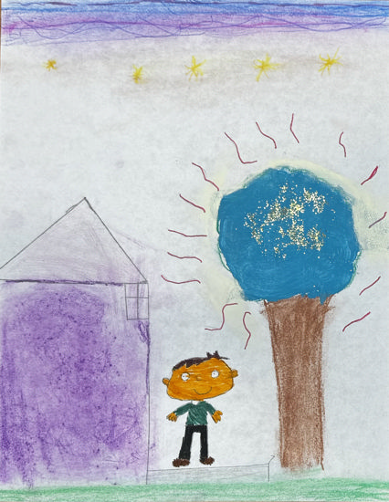 Imagen de Mateo y el árbol