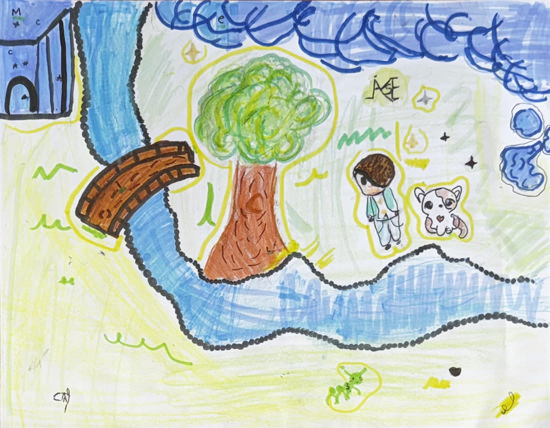 Imagen de Mateo y el árbol