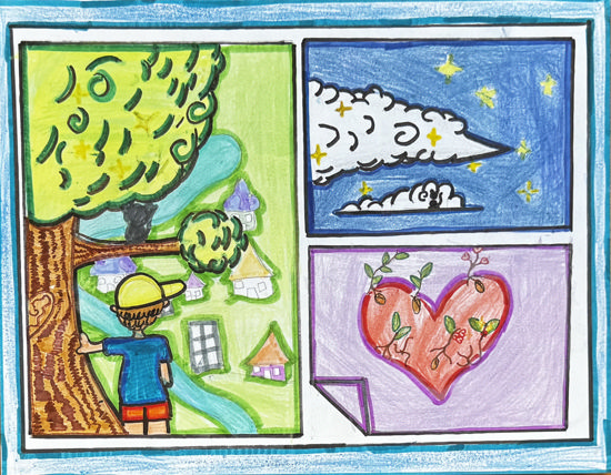 Imagen de Mateo y el árbol mágico