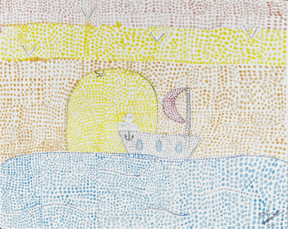 Imagen de Barco en la marea